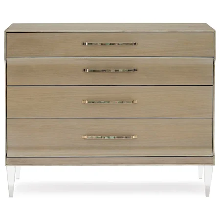 The 4 Drawer "You're Dreamy" Chest with Soft-Close Drawers